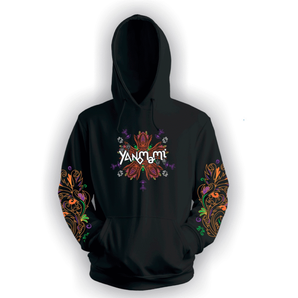 Moletom Preto com Logo Frontal - Yanomami 2023