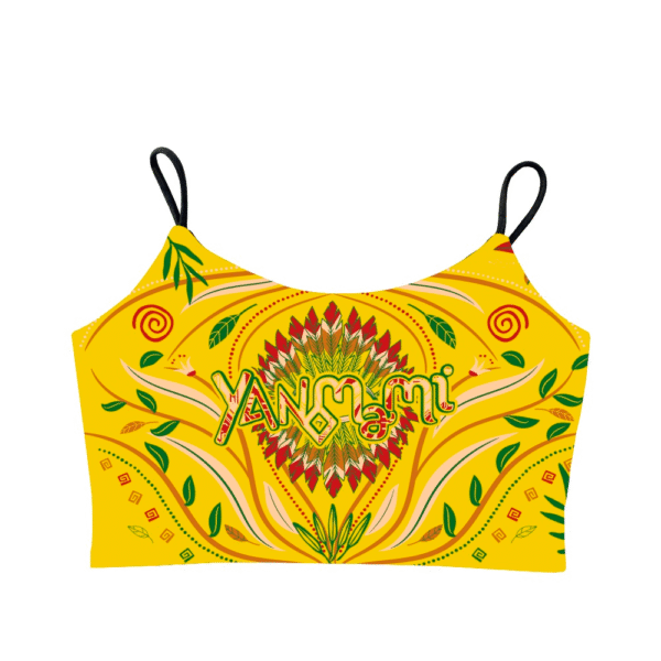 Cropped Amarelo - Yanomami 2025