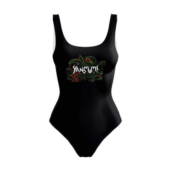 Body Preto com Logo em Fundo Verde - Yanomami 2023