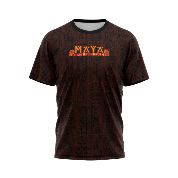 Camiseta Preta Estampada - Maya 2025