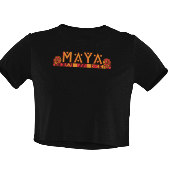 Cropped de Manga Preto - Maya 2025