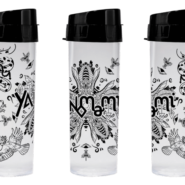 Garrafinha Transparente - Yanomami 2024