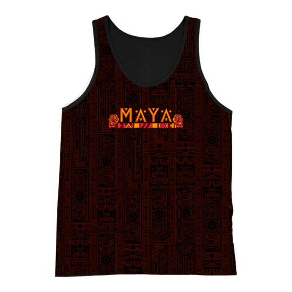 Regata Preta Desenhada em Marrom - Maya 2025