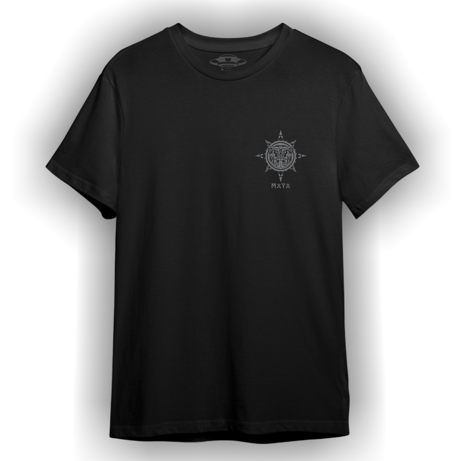 Camiseta Preta e Cinza - Coleção Exclusiva Maya
