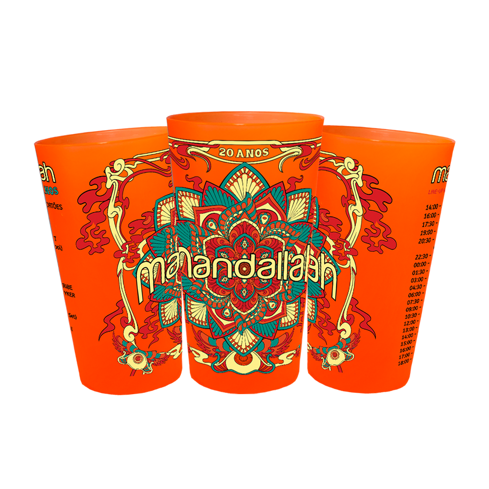 Copo Laranja - Mandallah 2025