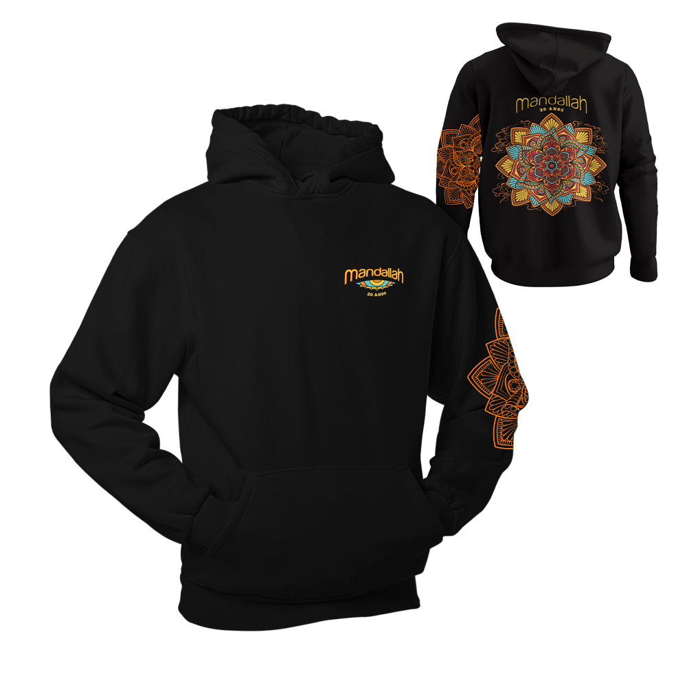Moletom Preto - Mandallah 2025