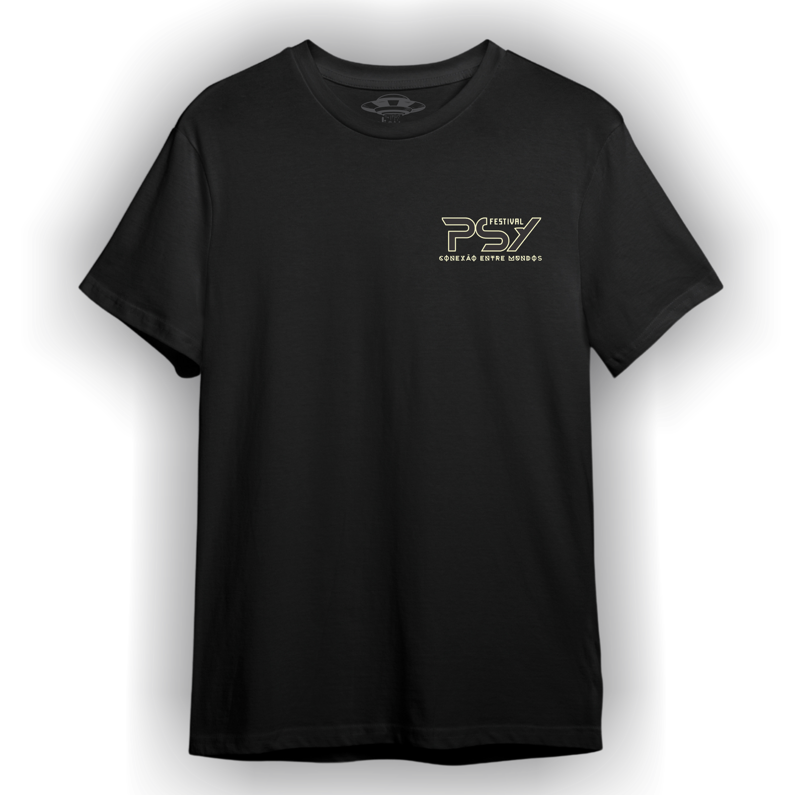 Camiseta Preta - Psy Festival 2025