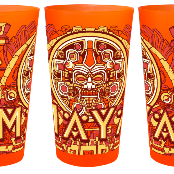 Copo Laranja Maya 2026
